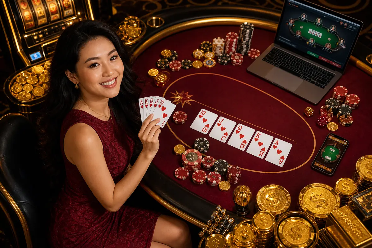 spd88b Casino meja baccarat live dealer